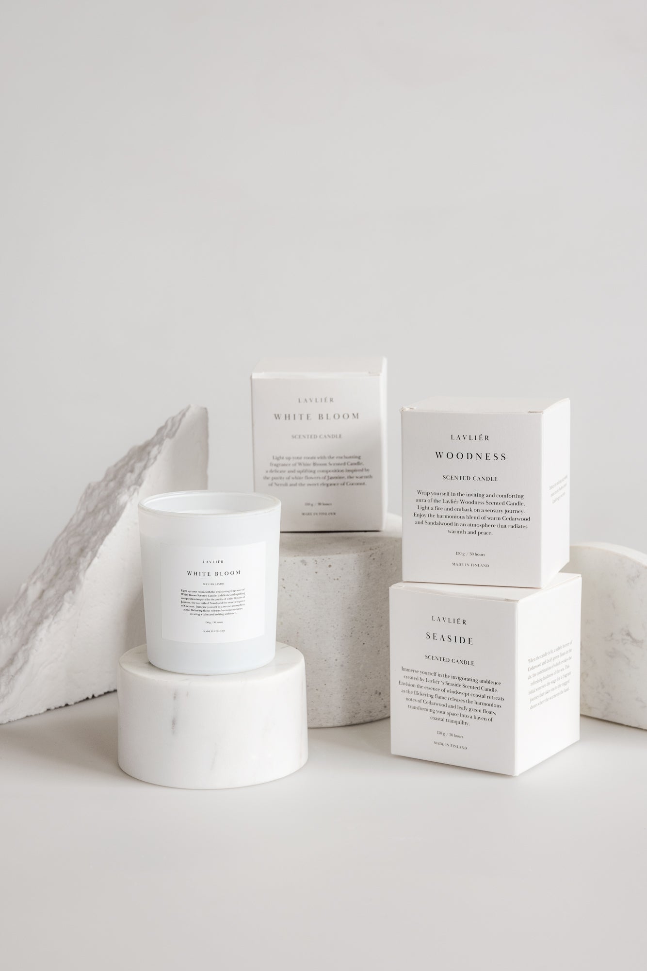 Tuoksukynttilä WHITE BLOOM 150 g