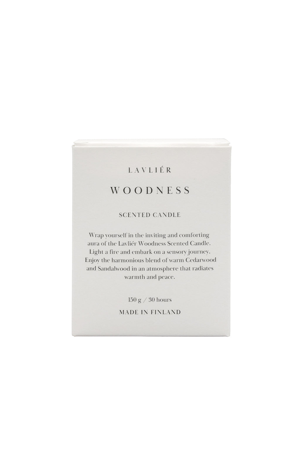 Tuoksukynttilä WOODNESS 150 g